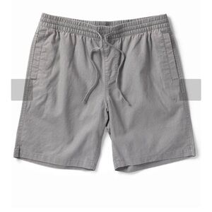 VISSLA Charcoal Gray Drawstring Shorts